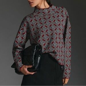 Anthropologie Maeve Cary’s Mock Turtleneck M